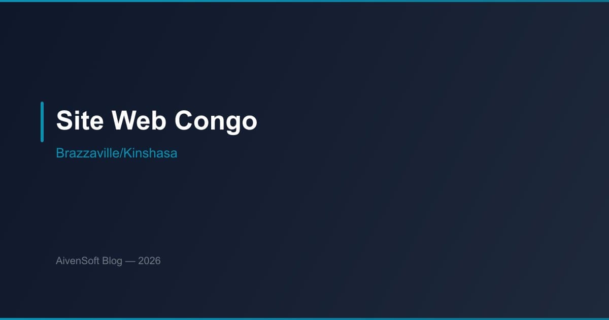 Website Creation in Congo: Digital Solutions for Brazzaville/Kinshasa