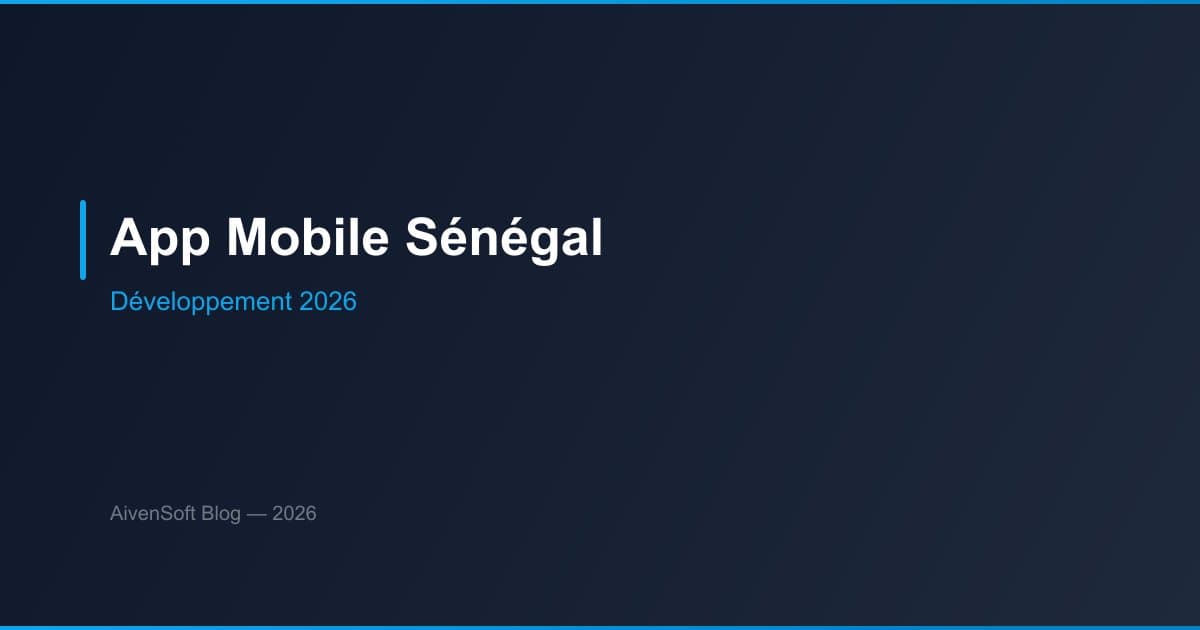 Mobile App Development in Senegal