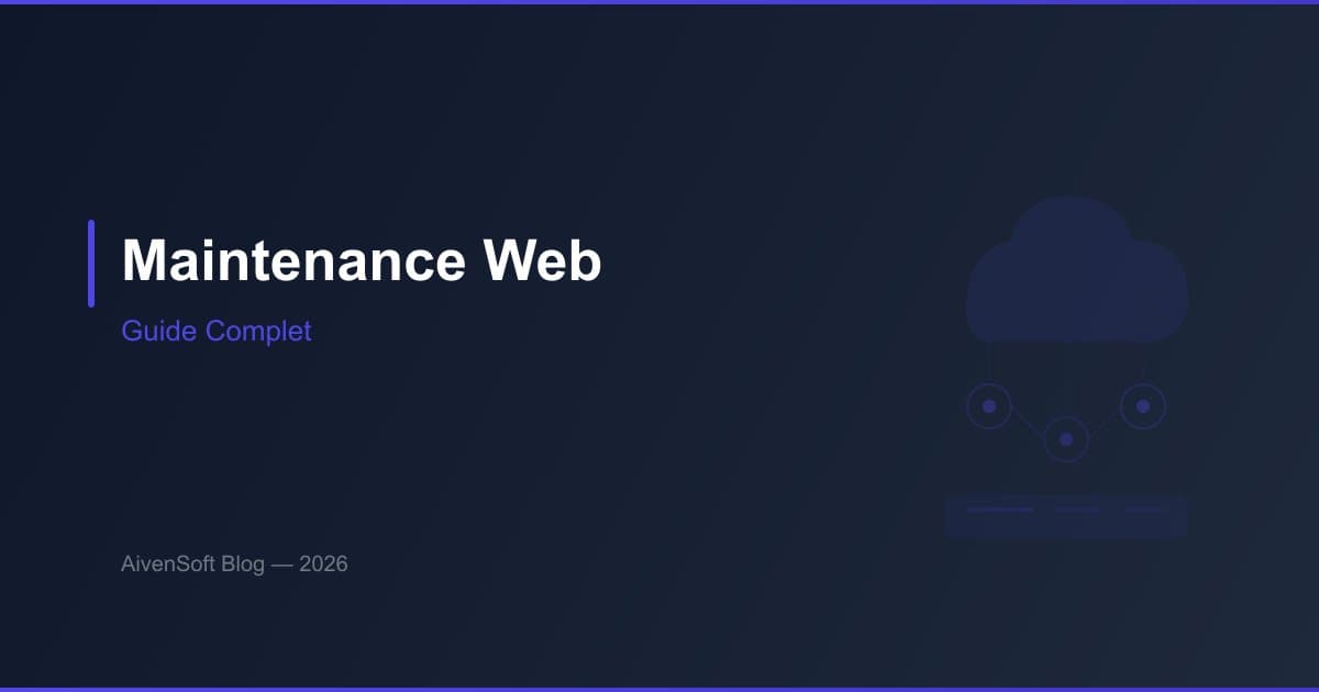 Maintenance de Site Web : Pourquoi C'est Vital et Combien Ça Coûte